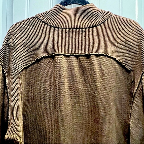 Cabela’s Dark Brown Long Sleeved 1/4 Zip Sweater. Size 2XL. - Picture 8 of 8